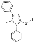 CAS#: 38054-60-3, 5-Methyl-3-(Methylthio)-1,4-Diphenyl-1H-1,2,4-Triazolium Iodide