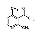 CAS 登录号：38059-38-0， 1-(2,4-二甲基-3-吡啶基)乙酮