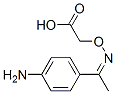 CAS 登录号：38063-90-0， 2-[1-(4-氨基苯基)乙亚基氨基]氧基乙酸