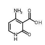 CAS 登录号：38076-84-5， 4-氨基-2-氧代-1,2-二氢-3-吡啶羧酸