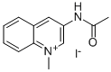 CAS 登录号：38101-47-2， N-(1-甲基喹啉-1-鎓-3-基)乙酰胺碘化物