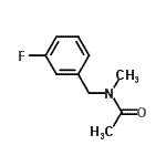 CAS 登录号：381235-90-1， N-(3-氟苄基)-N-甲基乙酰胺