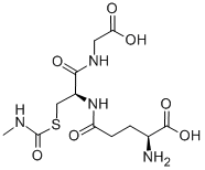 CAS 登录号：38126-73-7， S-(N-甲基氨基甲酰)谷胱甘肽