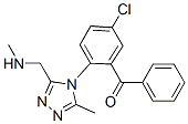 CAS#: 38150-32-2, [5-Chloro-2-[3-Methyl-5-(Methylaminomethyl)-1,2,4-Triazol-4-Yl]Phenyl]-Phenylmethanone