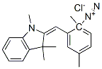 CAS#: 38151-74-5, N,4-Dimethyl-N-[(1,3,3-Trimethylindol-1-Ium-2-Yl)Methylideneamino]Aniline Chloride