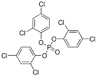 CAS 登录号：3820-68-6， 三(2,4-二氯苯基)磷酸酯