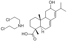 CAS 登录号：38234-12-7， 12-羟基松香酸二(2-氯乙基)胺