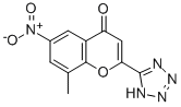 CAS 登录号：38243-76-4， 8-甲基-6-硝基-2-(2H-四唑-5-基)苯并吡喃-4-酮