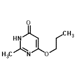 CAS 登录号：38249-35-3， 2-甲基-6-丙氧基-4(1H)-嘧啶酮