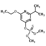 CAS 登录号：38260-63-8， (6-乙氧基-2-异丙基-嘧啶-4-基)氧基-二甲氧基-硫代-膦烷