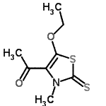 CAS 登录号：382611-21-4， 1-(5-乙氧基-3-甲基-2-硫代-2,3-二氢-1,3-噻唑-4-基)乙酮