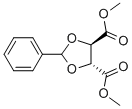 CAS 登录号：38270-72-3， (-)-2,3-O-亚苄基-L-酒石酸二甲酯