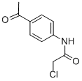 CAS 登录号：38283-38-4， N-(4-乙酰基苯基)-2-氯乙酰胺