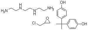 CAS 登录号:38294-69-8, 双酚 A, 环氧氯丙烷, 三乙烯四胺聚合物