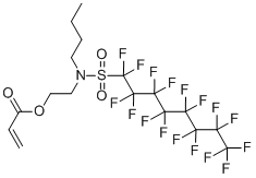 CAS 登录号：383-07-3， 2-(N-丁基全氟辛烷磺酰胺基)乙基丙烯酸酯