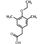 CAS 登录号：383134-18-7， (4-乙氧基-3,5-二甲基苯基)乙酸