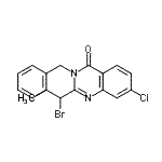 CAS 登录号:383192-89-0, 3-苄基-2-(1-溴丙基)-7-氯-4(3H)-喹唑啉酮