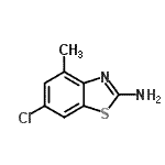 CAS#: 38338-21-5, 6-Chloro-4-Methyl-1,3-Benzothiazol-2-Amine