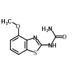 CAS#: 383866-88-4, 1-(4-Methoxy-1,3-Benzothiazol-2-Yl)Urea