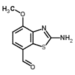 CAS#: 383870-66-4, 2-Amino-4-Methoxy-1,3-Benzothiazole-7-Carbaldehyde