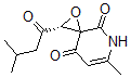 CAS 登录号：38473-18-6， (2R)-6-甲基-2-(3-甲基丁酰基)-1-氧杂-5-氮杂螺[2.5]辛-6-烯-4,8-二酮
