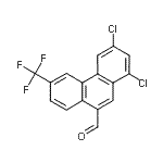 CAS 登录号：38492-84-1， 1,3-二氯-6-(三氟甲基)-9-菲甲醛