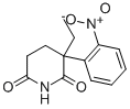 CAS 登录号：38527-74-1， 3-乙基-3-(2-硝基苯基)哌啶-2,6-二酮