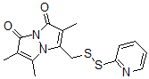 CAS#: 385398-64-1, 2,3,6-Trimethyl-5-[(2-pyridinyldithio)methyl]-1H,7H-pyrazolo[1,2-a]pyrazole-1,7-dione