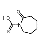 CAS#: 385419-94-3, 2-Oxo-1-azepanecarbothioic S-acid