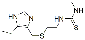CAS#: 38603-25-7, 1-[2-[(5-Ethyl-3H-Imidazol-4-Yl)Methylsulfanyl]Ethyl]-3-Methylthiourea