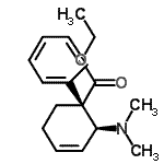 CAS 登录号：38690-93-6， 乙基(1R,2S)-2-(二甲基氨基)-1-苯基-环己-3-烯-1-羧酸酯