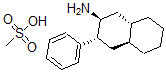 CAS 登录号：38727-10-5， (+-)-2(a)-氨基-3(e)-苯基-反式-十氢萘甲烷磺酸酯