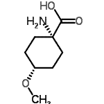 CAS#: 387825-55-0, cis-1-Amino-4-methoxycyclohexanecarboxylic acid
