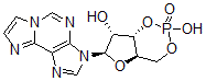 CAS#: 38806-37-0, (1S,6R,8R,9R)-3-Hydroxy-8-Imidazo[2,1-f]Purin-3-Yl-3-Oxo-2,4,7-Trioxa-3-Phosphabicyclo[4.3.0]Nonan-9-Ol
