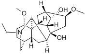 CAS 登录号：38839-95-1， (1alpha,14alpha,16beta)-20-乙基-1,16-二甲氧基-乌头碱-8,14-二醇