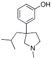 CAS 登录号：38906-43-3， 3-[1-甲基-3-(2-甲基丙基)吡咯烷-3-基]苯酚