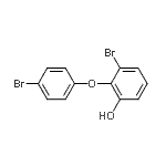 CAS 登录号：38926-84-0， 3-溴-2-(4-溴苯氧基)苯酚