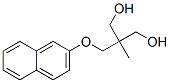 CAS 登录号：3894-18-6， 2-甲基-2-(萘-2-基氧基甲基)丙烷-1,3-二醇