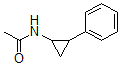 CAS 登录号：38954-41-5， N-(2-苯基环丙基)乙酰胺