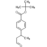 CAS 登录号：389625-40-5， 2-甲基-2-丙基4-(4-氧代-2-丁烷基)苯甲酸酯