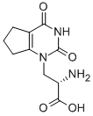 CAS 登录号：389888-02-2， (S)-alpha-氨基-2,3,4,5,6,7-六氢-2,4-二氧代-1H-环戊烯并嘧啶-1-丙酸