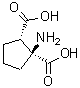 CAS 登录号：39026-64-7， (+/-)-1-氨基环戊烷-顺式-1,2-二甲酸