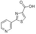CAS 登录号：39067-29-3， 2-(3-吡啶基)-1,3-噻唑-4-羧酸