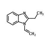 CAS 登录号：39069-25-5， 2-乙基-1-乙烯基-1H-苯并咪唑