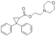 CAS#: 39123-15-4, 2-Morpholin-4-Ylethyl 2,2-Di(Phenyl)Cyclopropane-1-Carboxylate