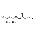 CAS#: 391257-00-4, Ethyl (2E)-2-(4-Methyl-3-Penten-2-Ylidene)Hydrazinecarboxylate