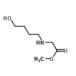 CAS 登录号：391642-52-7， 甲基N-(4-羟基丁基)甘氨酸酯