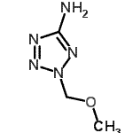 CAS 登录号：391881-10-0， 2-(甲氧基甲基)-2H-四唑-5-胺