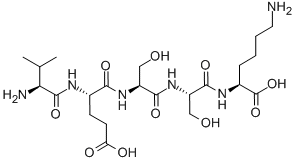 CAS 登录号：39194-96-2， 缬氨酰-谷氨酰-丝氨酰-丝氨酰-赖氨酸