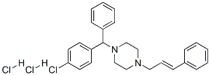 CAS#: 39245-23-3, 1-[(4-Chlorophenyl)-Phenylmethyl]-4-[(E)-3-Phenylprop-2-Enyl]Piperazine Dihydrochloride